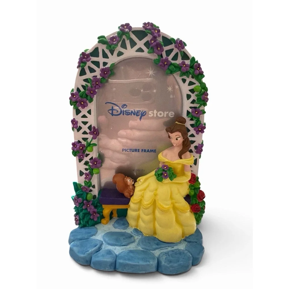 Disney Store Princess Aurora Sleeping Beauty Belle Beauty Beast Picture Frames